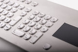 GETT Edelstahl-Einbautastatur mit Nummernblock und Touchpad TKV-105-TOUCH-MODUL